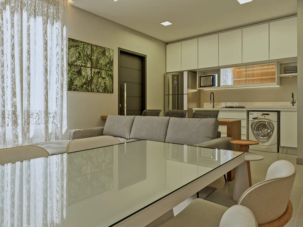 Projeto · living integrado